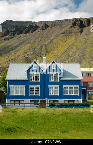 Isafjörður, Vestfirðir (Westfjords), Iceland. Stock Photo