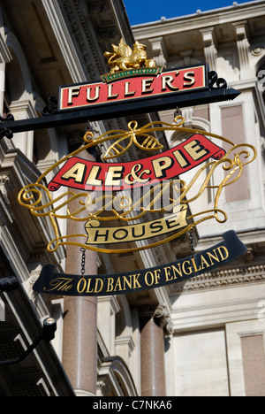 The Old Bank of England pub in Fleet Street, London, England Stock Photo