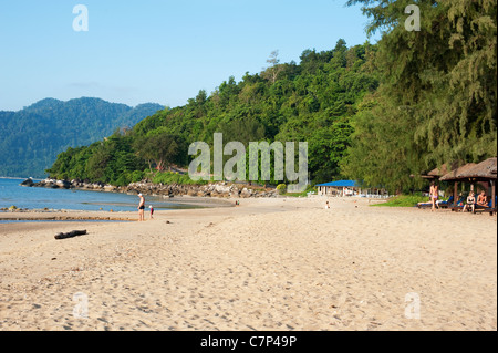 The beach on Tioman Island, Malaysia Stock Photo