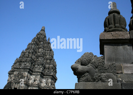 Prambanan Temple, Central Java, Indonesia Stock Photo