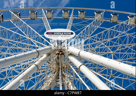 Big wheel in Manchester city Centre Stock Photo