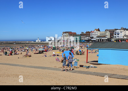 Beach at Margate, Kent, East of England, UK Stock Photo