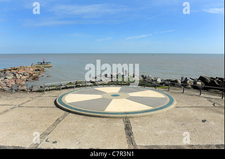 Euroscope Ness Point Britain's most easterly Lowestoft Suffolk England Uk Stock Photo