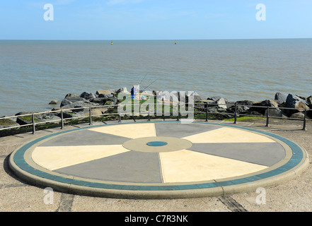 Euroscope Ness Point Britain's most easterly Lowestoft Suffolk England Uk Stock Photo