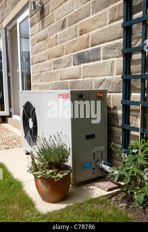 Air Source Heat Pump ASHP Stock Photo