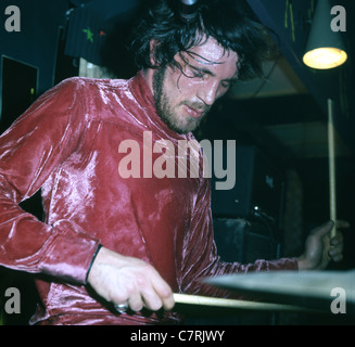 TRAFFIC UK rock group with Jim Capaldi about 1970 Stock Photo