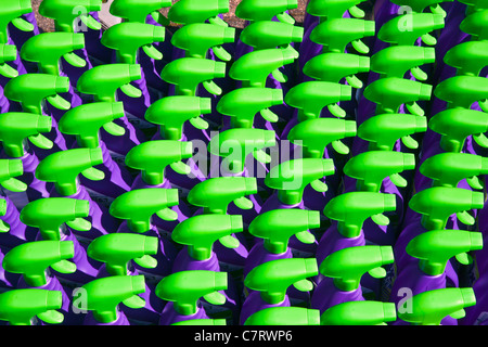 Household cleaners Stock Photo