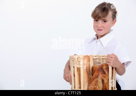 A little baker. Stock Photo