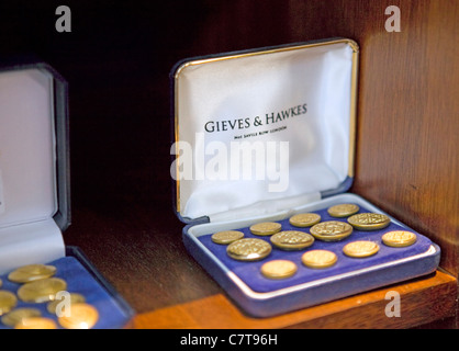 Gives and Hawkes, Savile Row Stock Photo