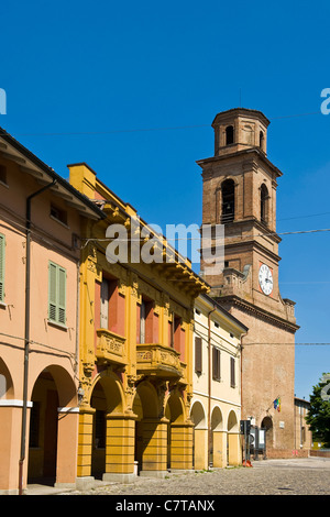 Italy, Emilia Romagna, Novellara, Gonzaga castle Stock Photo