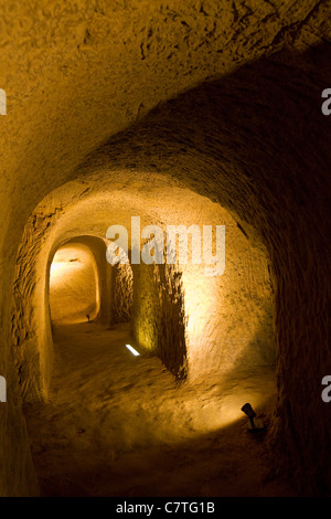 Italy, Marche, Osimo, Cantinone Caves Stock Photo
