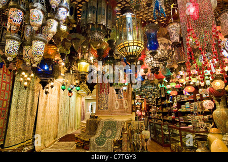 Dubai, United Arab Emirates, Mall of the Emirates, carpet shop Stock Photo