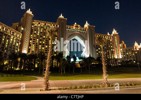 Dubai, United Arab Emirates, the Atlantis Palm Hotel Stock Photo