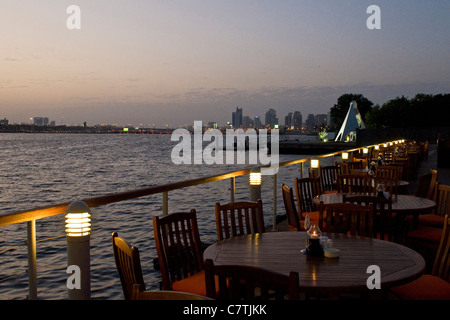 The Dubai Creek Golf & Yacht Club, Dubai, UAE Stock Photo