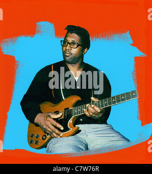 BO DIDDLEY (1928-2008) US R&B musician. Photo Tony Gale. Design: Colors Stock Photo