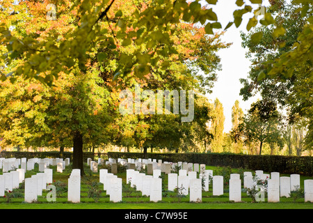 Italy, Lombardy, Milan, allied II world war Cemetery Stock Photo