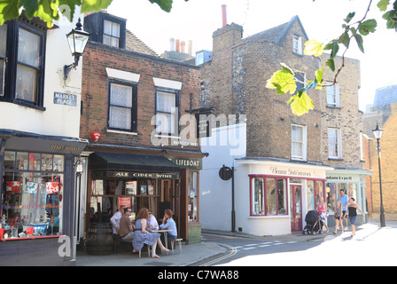 Market Place, Market Street, in the old town Margate, Kent, England, UK Stock Photo