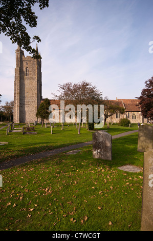 All Saints Village Parish Church Lydd Kent England UK Stock Photo