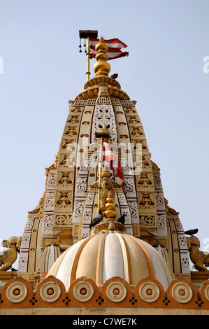 Shri Swaminarayan mandir Temple Ahmedabad Swaminarayan Sampraday Hindu sect Gujarat Sampraday headquarters NarNarayan Dev Gadi Stock Photo