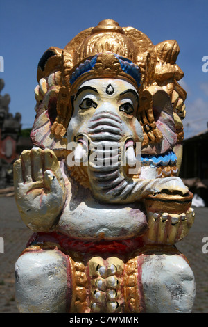 Ganesh Statue At Ulun Danu Batur Temple, Bali Stock Photo