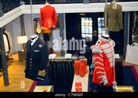 Gives and Hawkes, Savile Row Stock Photo