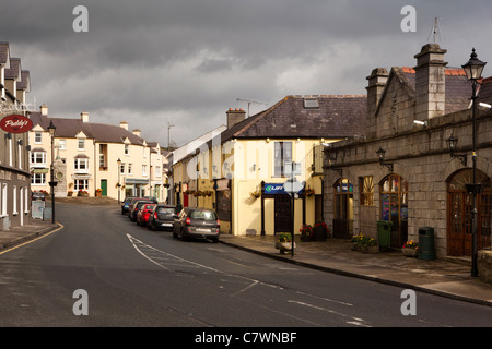 Ireland, Co Wicklow, Aughrim, Main Street Stock Photo