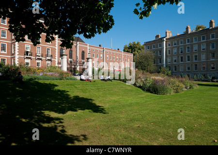 inner temple gardens, london, england Stock Photo