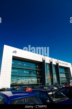 Citi Bank Belfast HQ offices based at White Star House in the Northern Ireland Science Park Titanic Quarter Queens Island Stock Photo