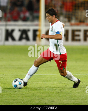 Hungary vs. Portugal Soccer Match - Leather balls in Hungary and
