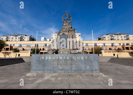 Virginia Quay, Tower Hamlets, London, England, UK. Stock Photo