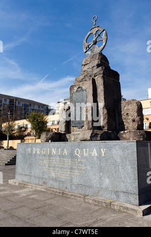 Virginia Quay, Tower Hamlets, London, England, UK. Stock Photo