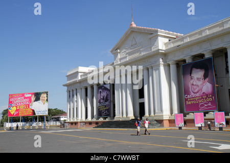 Managua Nicaragua,Central America,Area Monumental,National Palace of Culture,1935,plaza,Pablo Dambach,museum,national archive,heritage,history,buildin Stock Photo