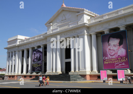 Managua Nicaragua,Central America,Area Monumental,National Palace of Culture,1935,plaza,Pablo Dambach,museum,national archive,heritage,history,outside Stock Photo