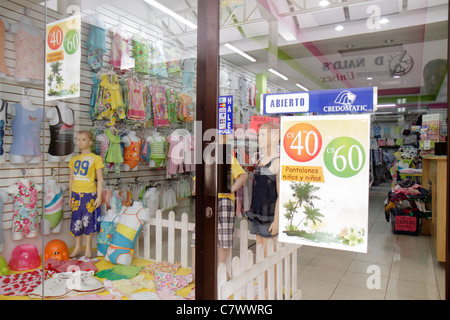 Managua Nicaragua,Central America,Metrocentro,shopping shopper shoppers shop shops market markets marketplace buying selling,retail store stores busin Stock Photo