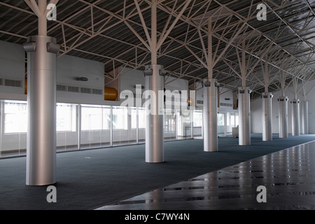 Managua Nicaragua,Augusto C. Sandino Aeropuerto Internacional,International Airport,MGA,remodeling,empty,unused,columns,metal structure,new terminal,N Stock Photo