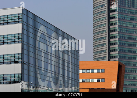 TNT Express' sustainable head office in Hoofddorp, the Netherlands Stock Photo