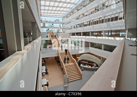 TNT Express' sustainable head office in Hoofddorp, the Netherlands Stock Photo