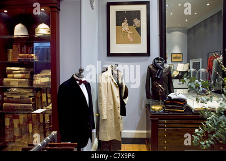 Gives and Hawkes, Savile Row Stock Photo