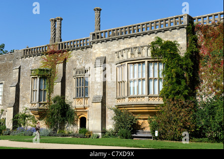 Lacock Abbey home of Henry Fox Talbot pioneer of photography Wiltshire England UK Stock Photo