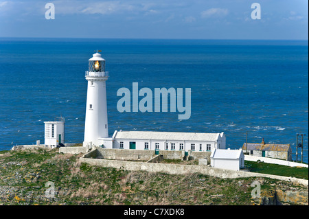 South Stack Lighthouse. Stock Photo