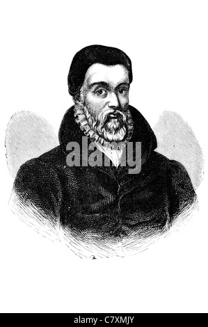 William Tyndale Tindall Tindill Tyndall 1494 1536 English scholar translator academic intellectual Protestant reformism Stock Photo