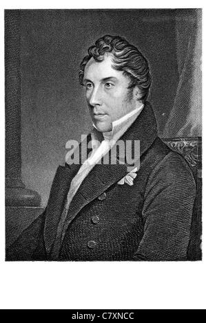 George Hamilton Gordon 4th Earl Aberdeen 1784 1860 Lord Haddo Scottish politician Tory Conservative Peelite Prime Minister Stock Photo
