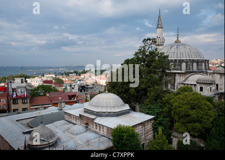 The Sokollu Mehmet Pasha Mosque designed by Ottoman imperial architect Mimar Sinan. Its building took place from 1571 to 1572. Stock Photo