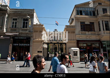 Entrance Dutch Consulate in Beyoglu Istanbul. Stock Photo