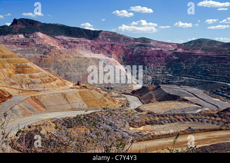 copper mine silver city NM Stock Photo