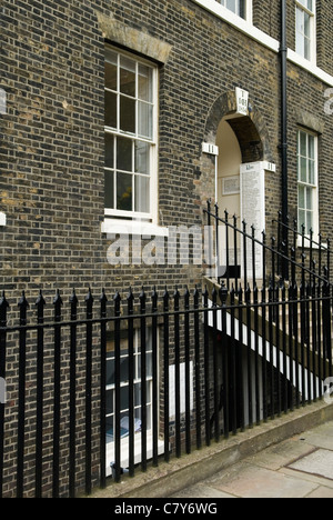 Inns of Court London. Uk. 11 Kings Bench Walk Temple Barristers Chambers Tony Blair Stock Photo