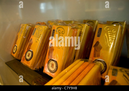 Cailler's, Chocolate, Factory, Broc, Switzerland, Maison Cailler, Cailler Shop, Swiss Chocloates Stock Photo