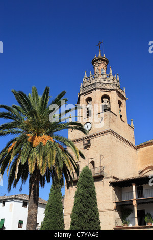 Church of Santa Maria la Mayor, Ronda, Spain Stock Photo