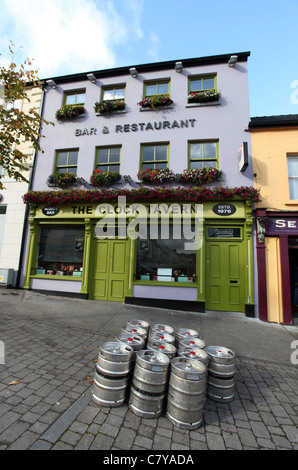 The Clock Tower bar and restaurant in Westport Stock Photo