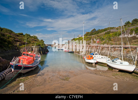 Amlwch Harbour, Amlwch, Anglesey, North Wales, UK Stock Photo